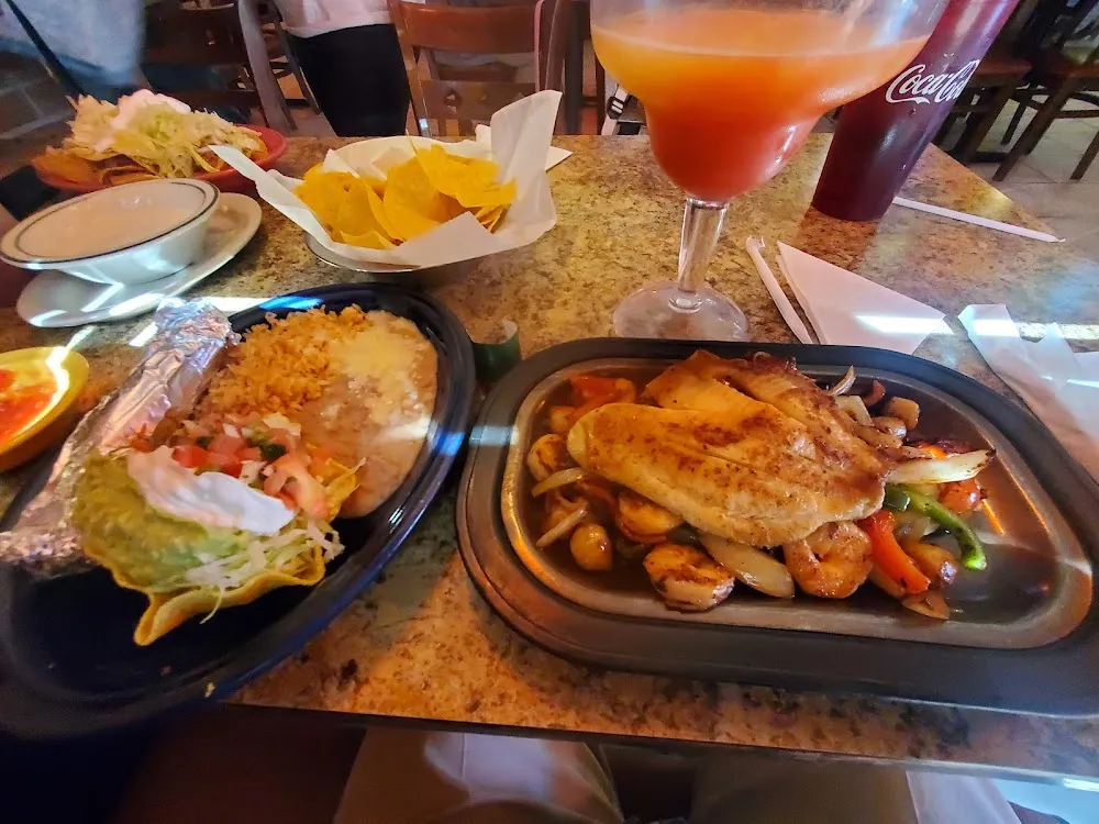 Fish N Seafood Fajitas