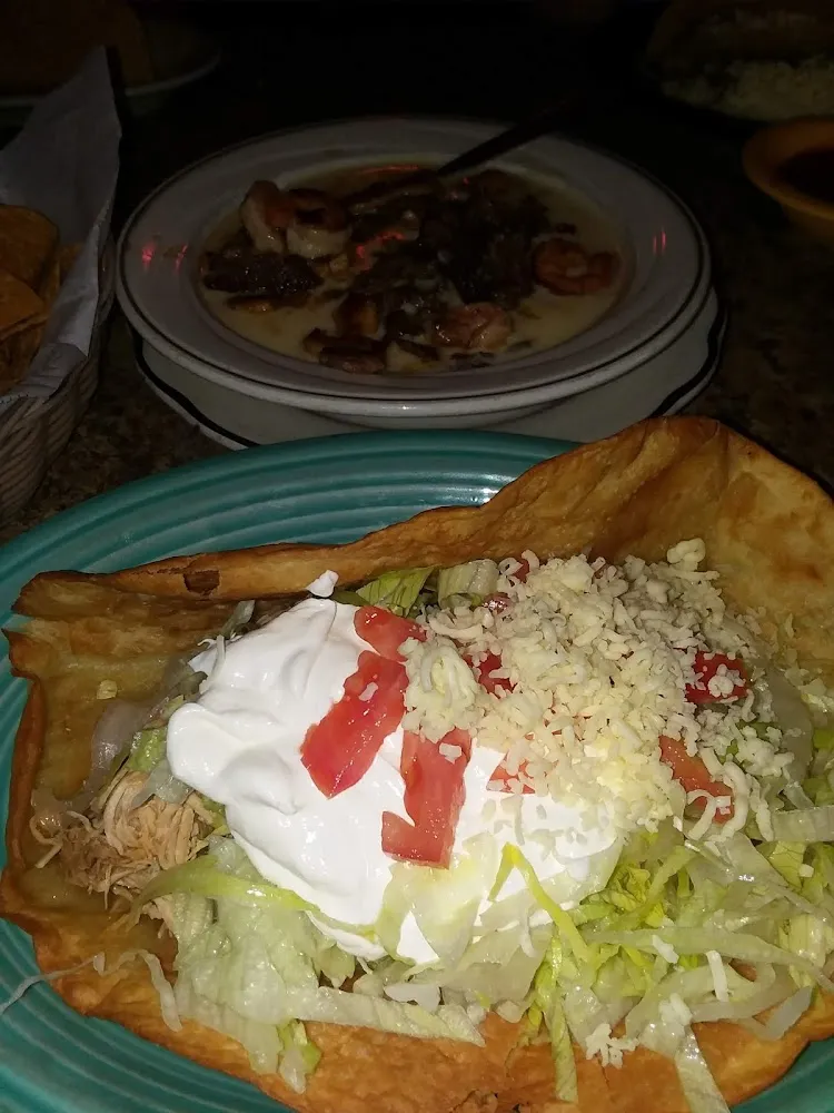 Taco Salad and Texas Dip